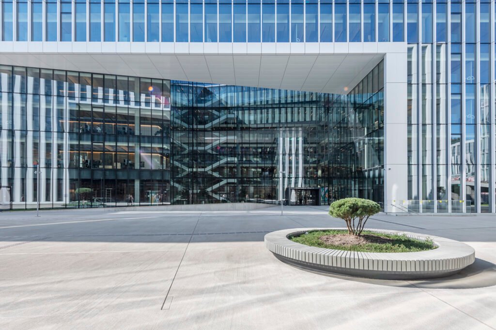 Danske banko pastatų ansamblis vestuvių fotosesijai