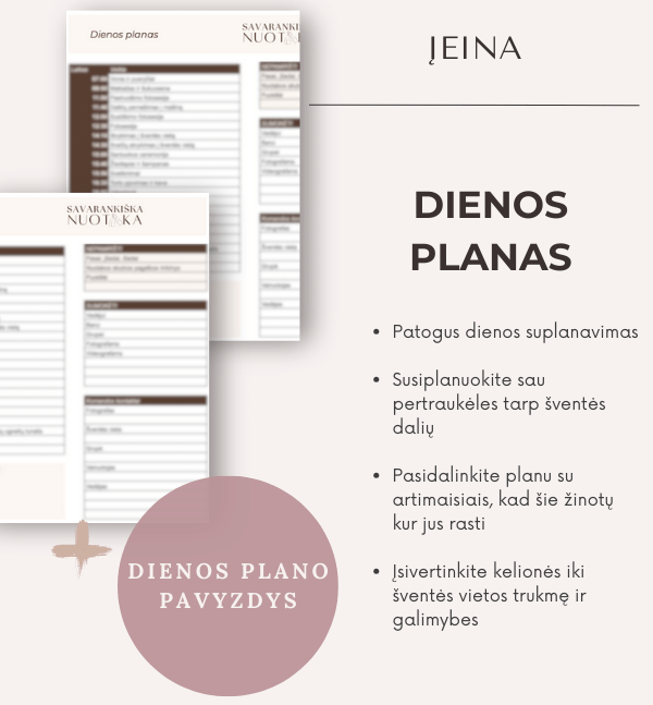 Vestuvių dienos planas